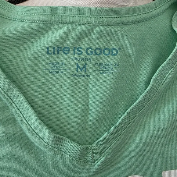 Life Is Good Womens Super Mom Shirt - Picture 2 of 2